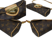 画像をギャラリービューアに読み込む, LOUIS VUITTON ルイヴィトン ポシェット ビバリー ワンショルダーバッグ M40122 モノグラム ゴールド金具 美品 中古 4b008580