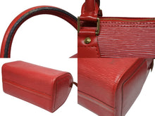画像をギャラリービューアに読み込む, 極美品 LOUIS VUITTON ルイヴィトン スピーディ35 ハンドバッグ M42997 エピ レザー レッド ゴールド金具 中古 4b008582