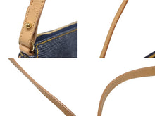 画像をギャラリービューアに読み込む, 極美品 Christian Dior クリスチャンディオール ガリアーノ期 サドルポーチ アクセサリーポーチ MC1001 デニム 中古 4b008585