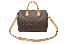 画像をギャラリービューアに読み込む, 極美品 LOUIS VUITTON ルイヴィトン スピーディ バンドリエール30 2WAY ハンドバッグ M41112 モノグラム PVC レザー 中古 4b008259