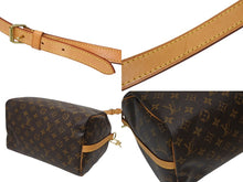 画像をギャラリービューアに読み込む, 極美品 LOUIS VUITTON ルイヴィトン スピーディ バンドリエール30 2WAY ハンドバッグ M41112 モノグラム PVC レザー 中古 4b008259