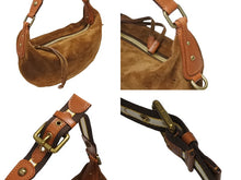 画像をギャラリービューアに読み込む, 極美品 LOUIS VUITTON ルイヴィトン オナタPM ワンショルダーバッグ M95123 モノグラム スウェード パンチング ブラウン 中古 4b008588