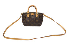 画像をギャラリービューアに読み込む, LOUIS VUITTON ルイヴィトン モノグラム ナノテュレン 2WAY ハンドバッグ ショルダーバッグ ブラウン M61253 美品 中古 4b008590