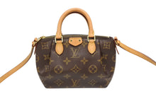 画像をギャラリービューアに読み込む, LOUIS VUITTON ルイヴィトン モノグラム ナノテュレン 2WAY ハンドバッグ ショルダーバッグ ブラウン M61253 美品 中古 4b008590