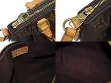 画像をギャラリービューアに読み込む, LOUIS VUITTON ルイヴィトン モノグラム ナノテュレン 2WAY ハンドバッグ ショルダーバッグ ブラウン M61253 美品 中古 4b008590