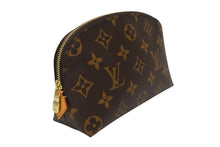 画像をギャラリービューアに読み込む, 極美品 LOUIS VUITTON ルイヴィトン ポシェットコスメティックPM ポーチ M47515 モノグラム ブラウン ゴールド金具 中古 4b008592