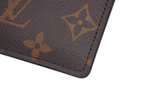 画像をギャラリービューアに読み込む, 極美品 LOUIS VUITTON ルイヴィトン ポルトカルトサーンプル カードケース M61733 モノグラムキャンバス ブラウン 中古 64557