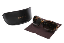 画像をギャラリービューアに読み込む, GUCCI グッチ バンブー サングラス アイウェア GG 2969/S HXICC サイズ57□16 115 ホースビット ゴールド 美品 中古 4b008598
