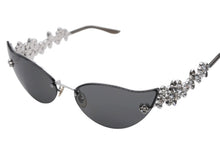 画像をギャラリービューアに読み込む, 限定1000本 極美品 LOUIS VUITTON ルイヴィトン キャッツアイ サングラス スワロフスキー 75BR6 サイズ 67□17 135 中古 4b008599