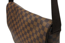 画像をギャラリービューアに読み込む, 極美品 LOUIS VUITTON ルイヴィトン ブルックリンMM メッセンジャー ショルダーバッグ N51211 ダミエ エベヌ ブラウン 中古 4b008605