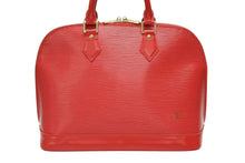 画像をギャラリービューアに読み込む, 極美品 LOUIS VUITTON ルイヴィトン アルマPM ハンドバッグ M5214E エピ レザー ゴールド金具 カスティリアンレッド 中古 4b008606