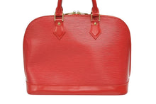 画像をギャラリービューアに読み込む, 極美品 LOUIS VUITTON ルイヴィトン アルマPM ハンドバッグ M5214E エピ レザー ゴールド金具 カスティリアンレッド 中古 4b008606