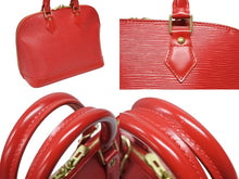 画像をギャラリービューアに読み込む, 極美品 LOUIS VUITTON ルイヴィトン アルマPM ハンドバッグ M5214E エピ レザー ゴールド金具 カスティリアンレッド 中古 4b008606