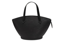 画像をギャラリービューアに読み込む, LOUIS VUITTON ルイヴィトン ハンドバッグ サンジャック エピレザー ノワール ブラック M52273 美品 中古 4b008607