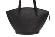 画像をギャラリービューアに読み込む, LOUIS VUITTON ルイヴィトン ハンドバッグ サンジャック エピレザー ノワール ブラック M52273 美品 中古 4b008607