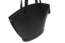 画像をギャラリービューアに読み込む, LOUIS VUITTON ルイヴィトン ハンドバッグ サンジャック エピレザー ノワール ブラック M52273 美品 中古 4b008607