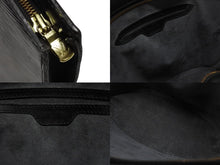 画像をギャラリービューアに読み込む, LOUIS VUITTON ルイヴィトン ハンドバッグ サンジャック エピレザー ノワール ブラック M52273 美品 中古 4b008607