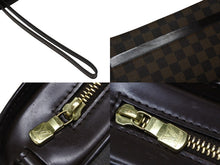 画像をギャラリービューアに読み込む, LOUIS VUITTON ルイヴィトン ダミエ サンルイ クラッチバッグ ポーチ ダミエキャンバス N51993 ゴールド金具 美品 中古 4b008608