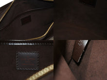 画像をギャラリービューアに読み込む, LOUIS VUITTON ルイヴィトン ダミエ サンルイ クラッチバッグ ポーチ ダミエキャンバス N51993 ゴールド金具 美品 中古 4b008608