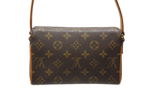 画像をギャラリービューアに読み込む, LOUIS VUITTON ルイヴィトン ハンドバッグ レシタル モノグラムキャンバス M51900 ゴールド金具 ブラウン 美品 中古 4b008609