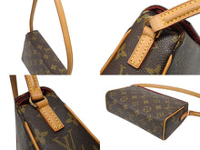 画像をギャラリービューアに読み込む, LOUIS VUITTON ルイヴィトン ハンドバッグ レシタル モノグラムキャンバス M51900 ゴールド金具 ブラウン 美品 中古 4b008609