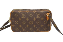 画像をギャラリービューアに読み込む, LOUIS VUITTON ルイヴィトン ポシェット マルリー バンドリエール ショルダーバッグ M51828 モノグラム ブラウン 美品 中古 4b008610
