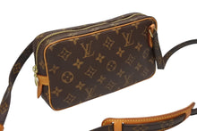 画像をギャラリービューアに読み込む, LOUIS VUITTON ルイヴィトン ポシェット マルリー バンドリエール ショルダーバッグ M51828 モノグラム ブラウン 美品 中古 4b008610