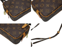 画像をギャラリービューアに読み込む, LOUIS VUITTON ルイヴィトン ポシェット マルリー バンドリエール ショルダーバッグ M51828 モノグラム ブラウン 美品 中古 4b008610