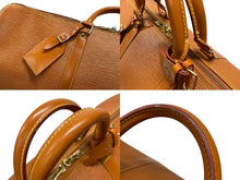 画像をギャラリービューアに読み込む, LOUIS VUITTON ルイヴィトン キーポル55 ボストンバッグ ジパングゴールド エピレザー M42958 美品 中古 4b008611