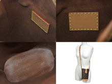 画像をギャラリービューアに読み込む, 極美品 LOUIS VUITTON ルイヴィトン フォールド ミー ポーチ ショルダーバッグ M80874 モノグラム キャンバス ヌメ革 中古 4b008620