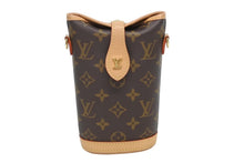 画像をギャラリービューアに読み込む, 極美品 LOUIS VUITTON ルイヴィトン フォールド ミー ポーチ ショルダーバッグ M80874 モノグラム キャンバス ヌメ革 中古 4b008620