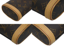 画像をギャラリービューアに読み込む, 極美品 LOUIS VUITTON ルイヴィトン フォールド ミー ポーチ ショルダーバッグ M80874 モノグラム キャンバス ヌメ革 中古 4b008620