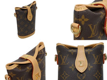 画像をギャラリービューアに読み込む, 極美品 LOUIS VUITTON ルイヴィトン フォールド ミー ポーチ ショルダーバッグ M80874 モノグラム キャンバス ヌメ革 中古 4b008621