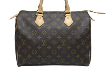 画像をギャラリービューアに読み込む, 極美品 LOUIS VUITTON ルイヴィトン スピーディ30 ハンドバッグ M41526 モノグラムキャンバス ブラウン 中古 4b008622