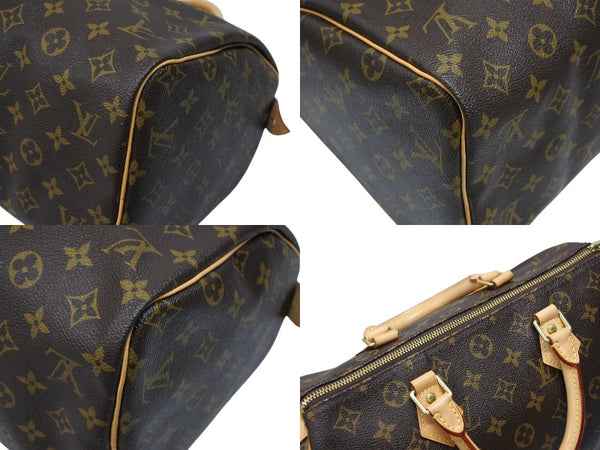 極美品 LOUIS VUITTON ルイヴィトン スピーディ30 ハンドバッグ M41526 モノグラムキャンバス ブラウン 中古 4b008622