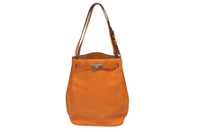 画像をギャラリービューアに読み込む, 極美品 HERMES エルメス ソーケリー26 オレンジ ワンショルダーバッグ □Q刻印 トリヨンクレマンス シルバー金具 中古 4b008623