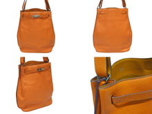 画像をギャラリービューアに読み込む, 極美品 HERMES エルメス ソーケリー26 オレンジ ワンショルダーバッグ □Q刻印 トリヨンクレマンス シルバー金具 中古 4b008623