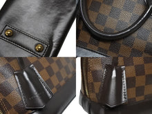 画像をギャラリービューアに読み込む, LOUIS VUITTON ルイヴィトン アルマBB 2WAY ハンドバッグ N41221 ダミエ エベヌ ブラウン ショルダー PVC レザー 美品 中古 4b008625