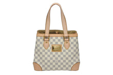 画像をギャラリービューアに読み込む, 新品未使用 LOUIS VUITTON ルイヴィトン ハムステッドPM ダミエアズールキャンバス ハンドバッグ N51207 ホワイト 中古 4b008626