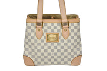画像をギャラリービューアに読み込む, 新品未使用 LOUIS VUITTON ルイヴィトン ハムステッドPM ダミエアズールキャンバス ハンドバッグ N51207 ホワイト 中古 4b008626