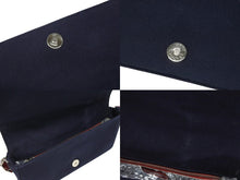 画像をギャラリービューアに読み込む, 極美品 CHANEL シャネル No.5 チョコバー チェーンワンショルダーバッグ 7番台 ココマーク キャンバス レザー シルバー金具 中古 4b008629