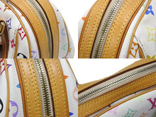 画像をギャラリービューアに読み込む, 極美品 LOUIS VUITTON ルイヴィトン プリシラ ハンドバッグ M40096 モノグラム マルチカラー ホワイト 村上隆 中古 4b008630