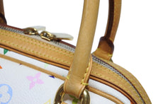 画像をギャラリービューアに読み込む, 極美品 LOUIS VUITTON ルイヴィトン プリシラ ハンドバッグ M40096 モノグラム マルチカラー ホワイト 村上隆 中古 4b008630