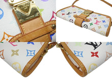 画像をギャラリービューアに読み込む, LOUIS VUITTON ルイヴィトン ハンドバッグ シャーリー モノグラムマルチカラー ブロン M40049 ゴールド金具 美品 中古 4b008631