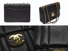 画像をギャラリービューアに読み込む, 極美品 CHANEL シャネル マドモアゼル Sフラップ Wチェーンショルダーバッグ 3番台 ココマーク ラムスキン ブラウン ゴールド金具 中古 4b008636