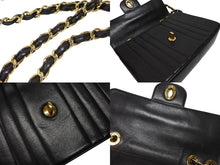 画像をギャラリービューアに読み込む, 極美品 CHANEL シャネル マドモアゼル Sフラップ Wチェーンショルダーバッグ 3番台 ココマーク ラムスキン ブラウン ゴールド金具 中古 4b008636