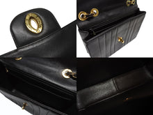 画像をギャラリービューアに読み込む, 極美品 CHANEL シャネル マドモアゼル Sフラップ Wチェーンショルダーバッグ 3番台 ココマーク ラムスキン ブラウン ゴールド金具 中古 4b008636