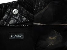 Load image into Gallery viewer, CHANEL シャネル 2.55 マルチポケット チェーンショルダー トートバッグ 13番台 ブラック カーフスキン シルバー金具 美品 中古 4b008641