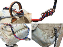 画像をギャラリービューアに読み込む, 極美品 CHANEL シャネル アクト2 グラフィティ バックパック リュック A92352 19番台 ココマーク キャンバス ベージュ 中古 4b008643