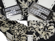 画像をギャラリービューアに読み込む, 極美品 FENDI フェンディ フローラルエンブロイダリー マンマバケット セレリア ショルダーバッグ 8BR101-038 ラインストーン ブラック ホワイト 中古 4b008644